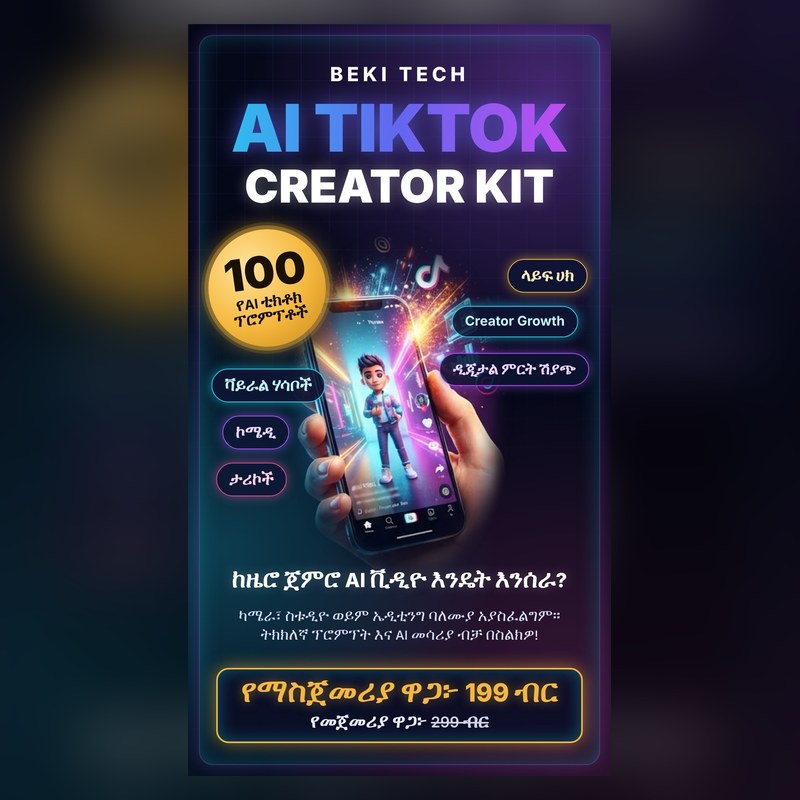 Ai Tiktok creator Kit